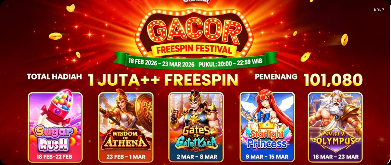 Login k3k3 Sekarang Bonus Melimpah